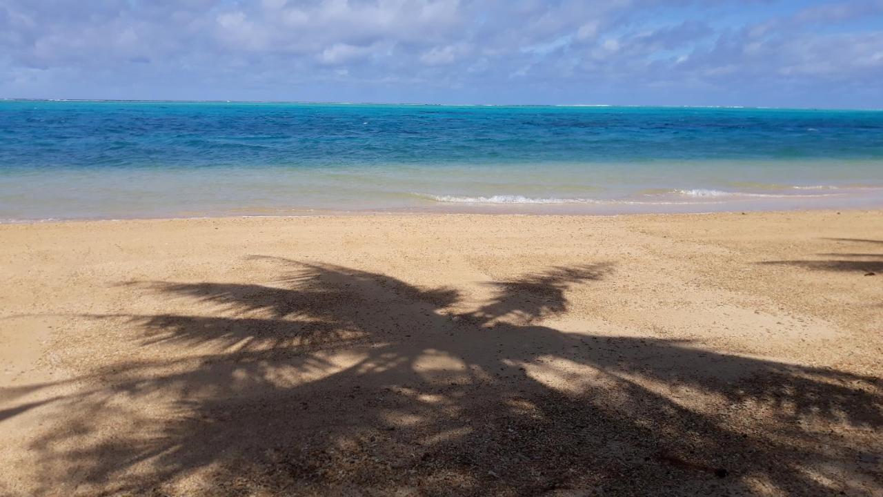 Mara'Ai Le Spot Tubuai, Chambre Triple Deluxe Mahu Sdb Privee Avec Piscine Mataura Luaran gambar