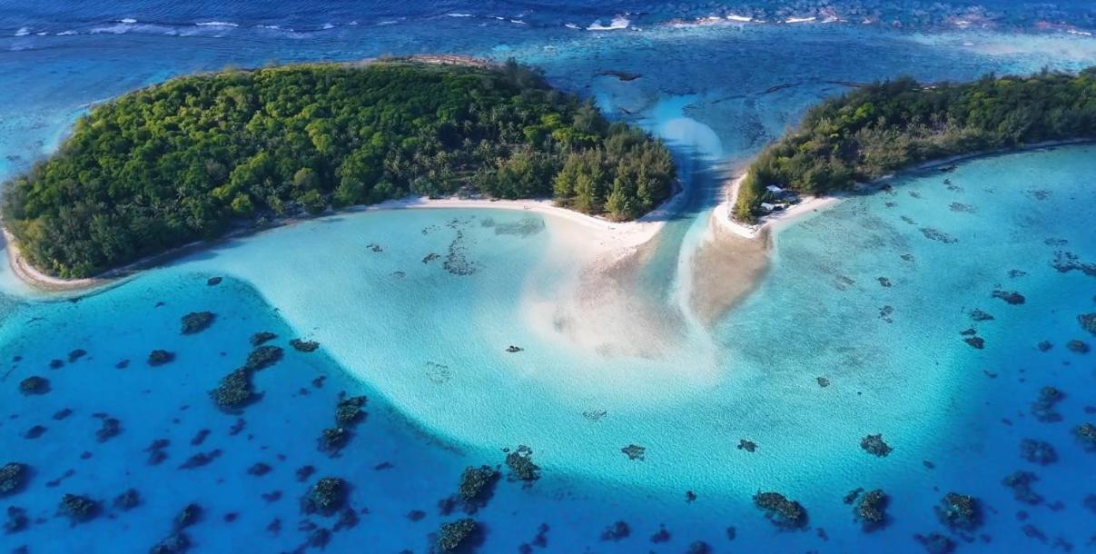 Mara'Ai Le Spot Tubuai, Chambre Triple Deluxe Mahu Sdb Privee Avec Piscine Mataura Luaran gambar